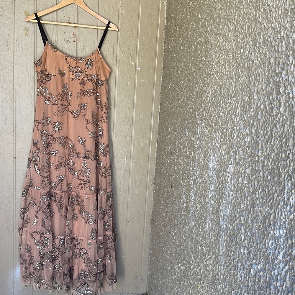 Anthropologie sequin dress